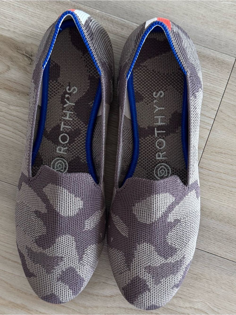 Rothy's Mink Camo Loafer Size 7